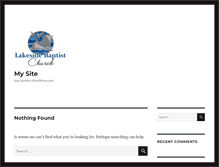 Tablet Screenshot of lakesidebaptistchurch.me